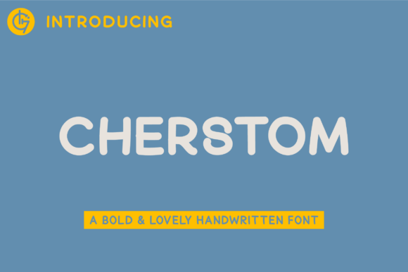 Cherstom: The Quirky All Caps Font for Bold Campaigns