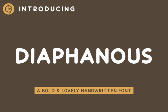 Diaphanous Font for Bold Brand Identity