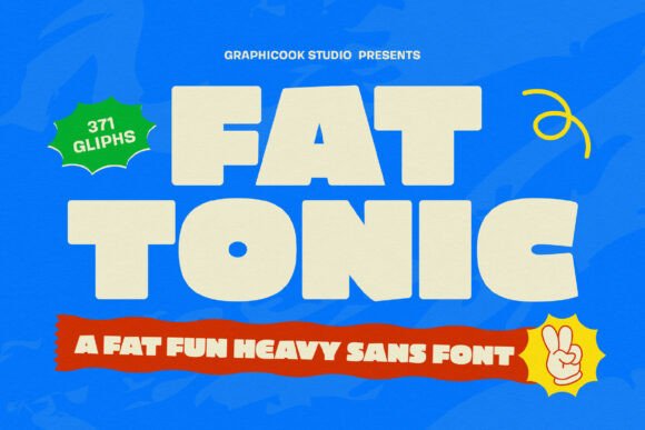 Fattonic: A Bold Retro Typeface for Modern Brands