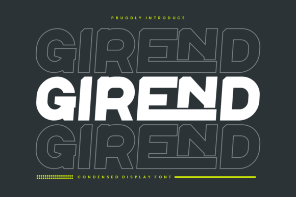 Girend Typeface Review for Bold Branding