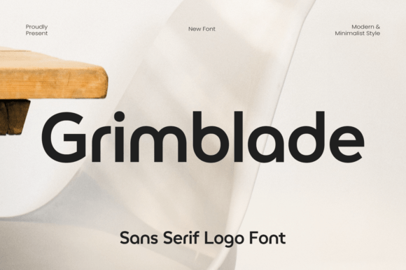 Grimblade Font for Modern Craft Branding