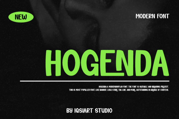 Hogenda Font for Bold Web Headlines