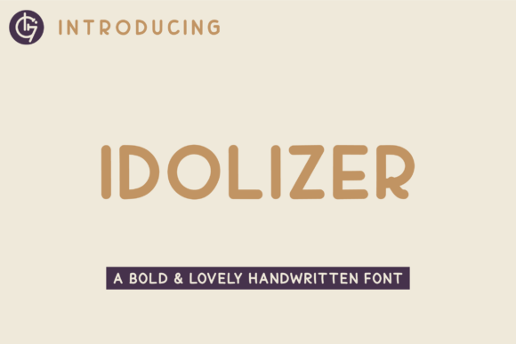 Idolizer Handwritten Font for Web Design