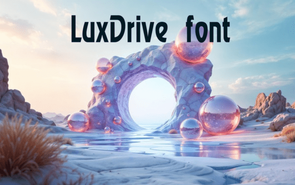 Lux Drive Font Review for Bold Campaigns