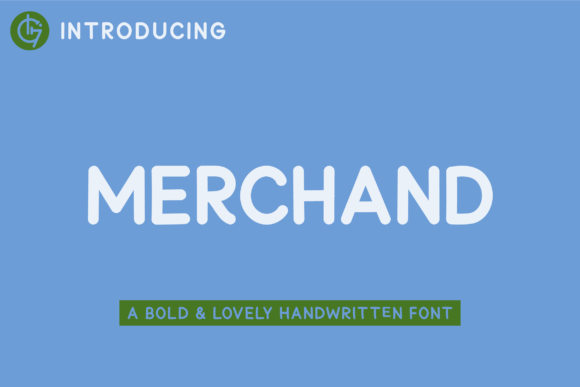 Merchand Font: Bold Handwritten Typography for Brands