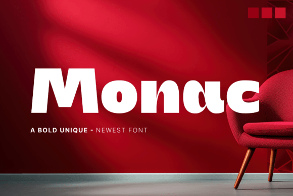 Monac Typeface for Modern Web Design