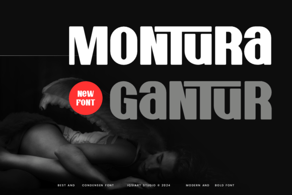 Montura Gantur: The Bold Typeface for High-Impact Campaigns