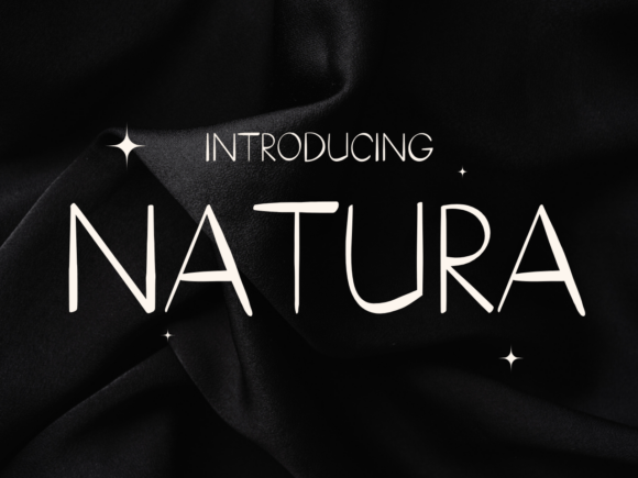 Natura Typeface for Modern Editorial Design