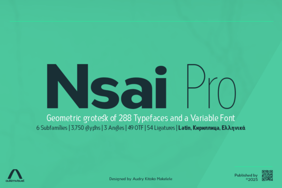 Nsai Pro Narrow: A Refined Sans Serif for Editorial Design