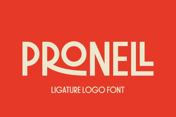 Pronell Typeface for Modern Editorial Design