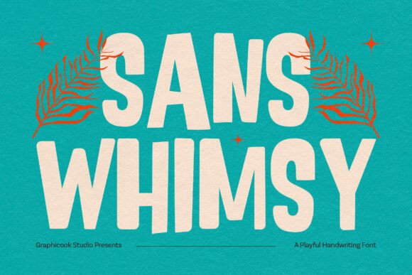 Sanswhimsy Typeface for Editorial Design
