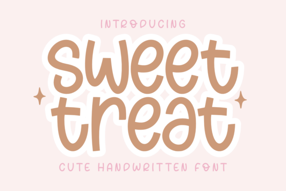 Sweet Treat Font for Crafters & Sellers