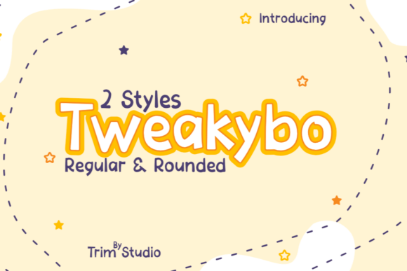 Tweakybo Regular: A Playful Font for Modern Brands