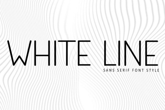 White Line Font Review for Makers